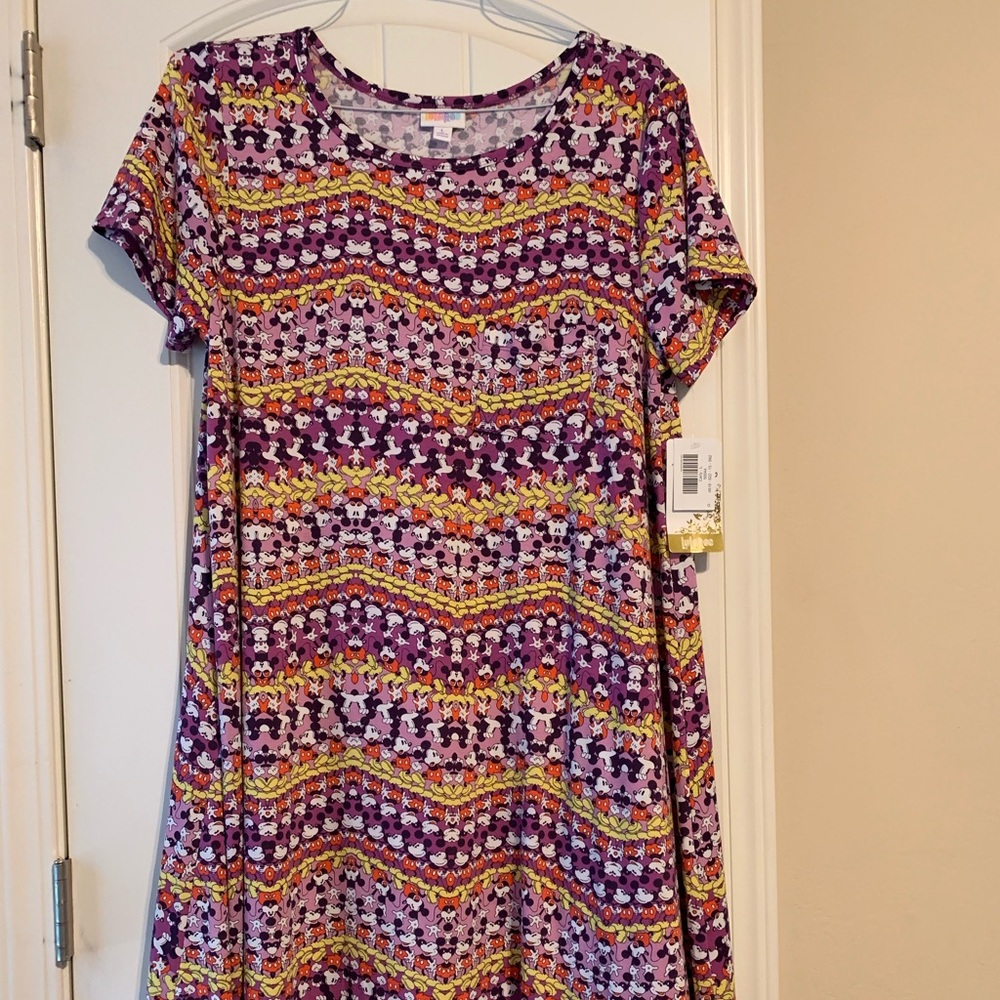 LuLaRoe Carly L Disney Edition